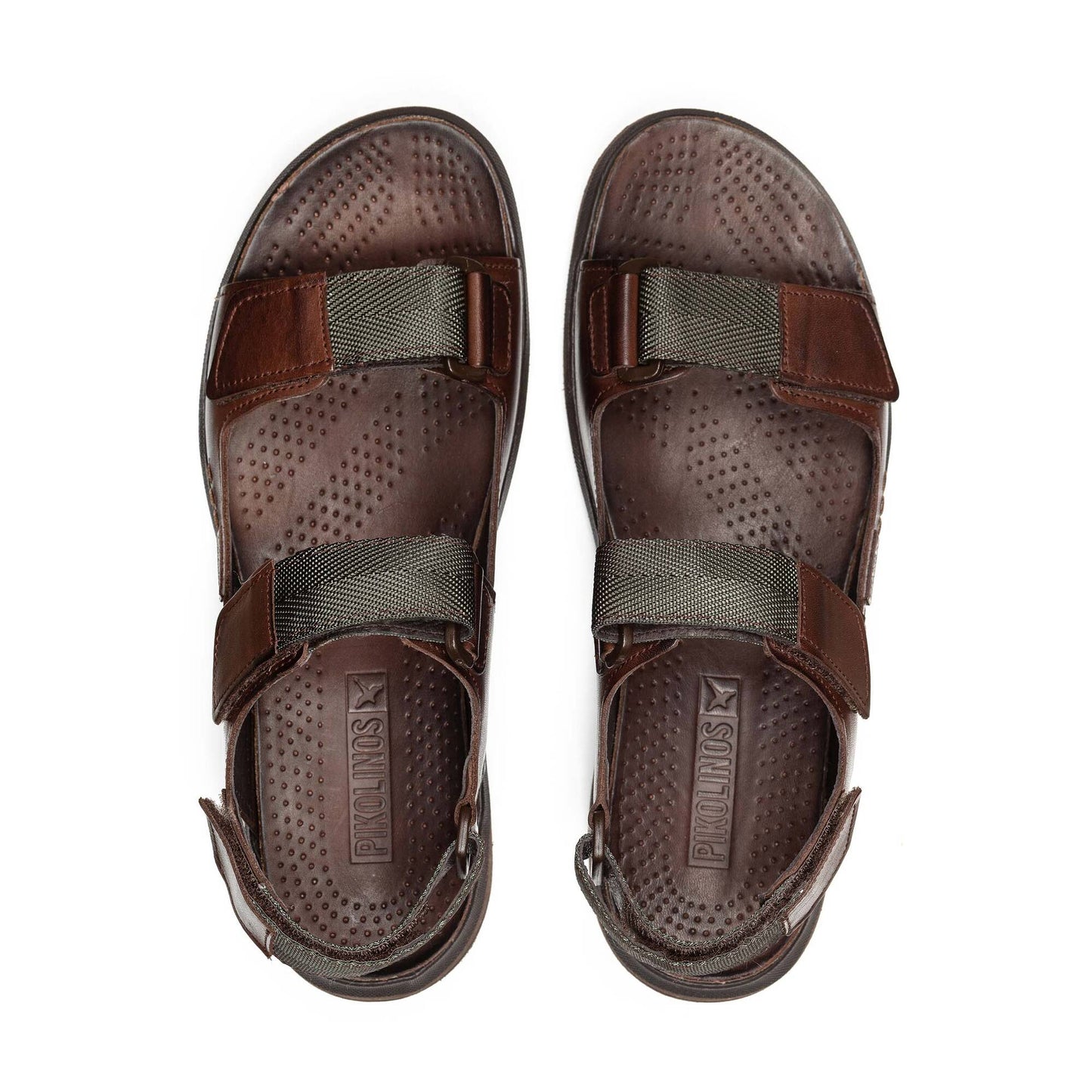 Pikolinos flat sandals with hook-and-loop closure NIJAR M0B-0122