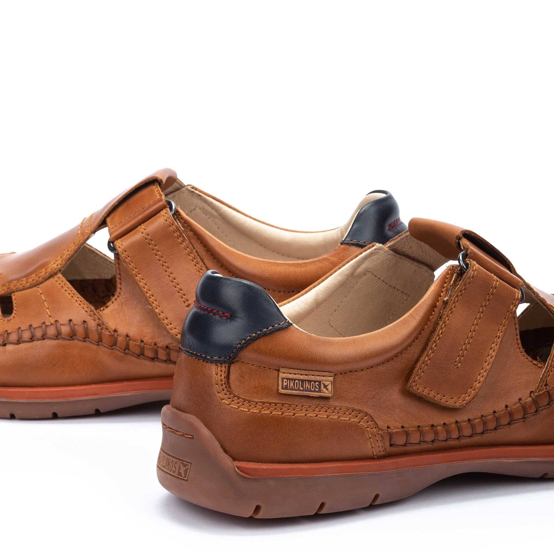 Pikolinos flat sandals with hook-and-loop closure MARBELLA M9A-0051