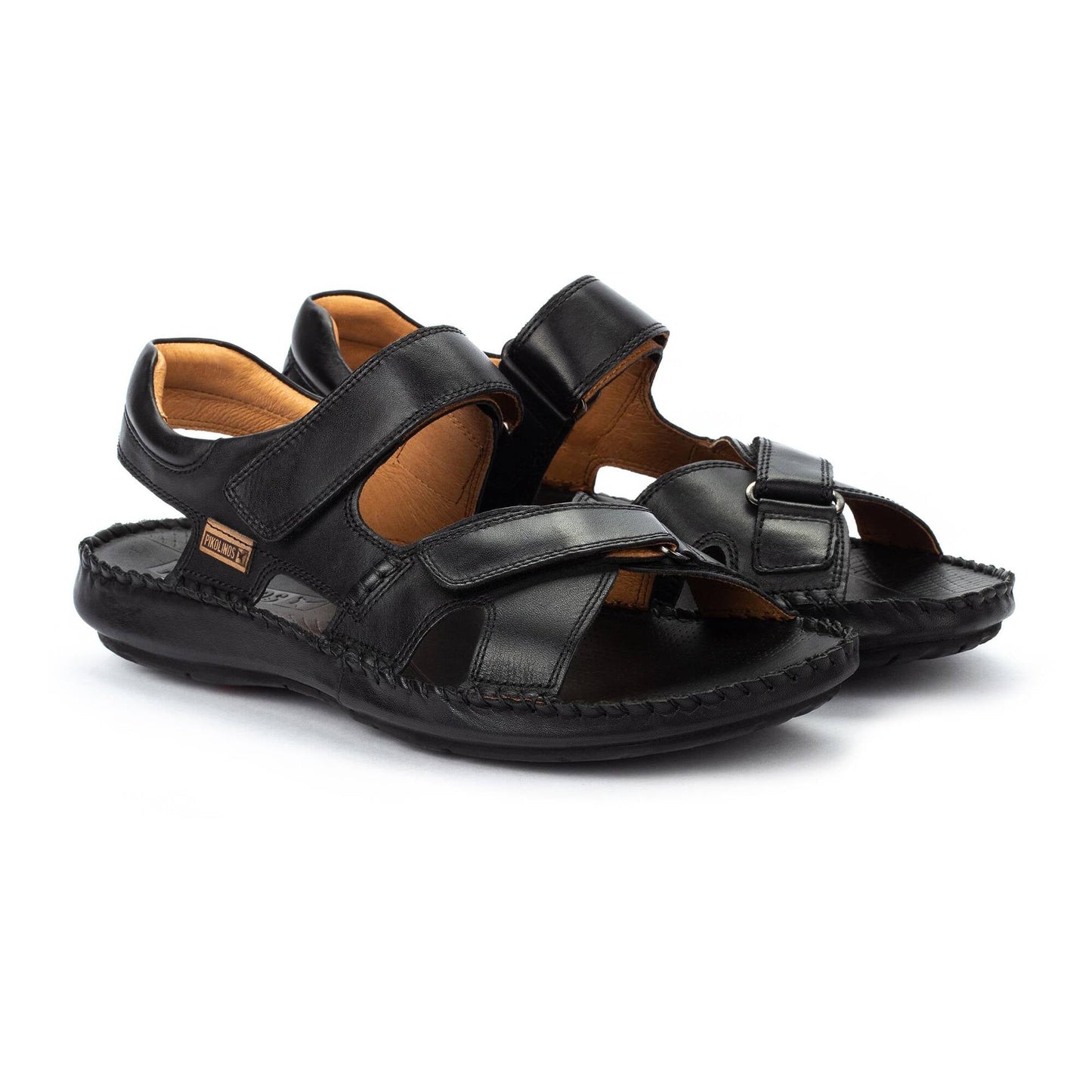 Pikolinos flat sandals with hook-and-loop closure TARIFA 06J-5818