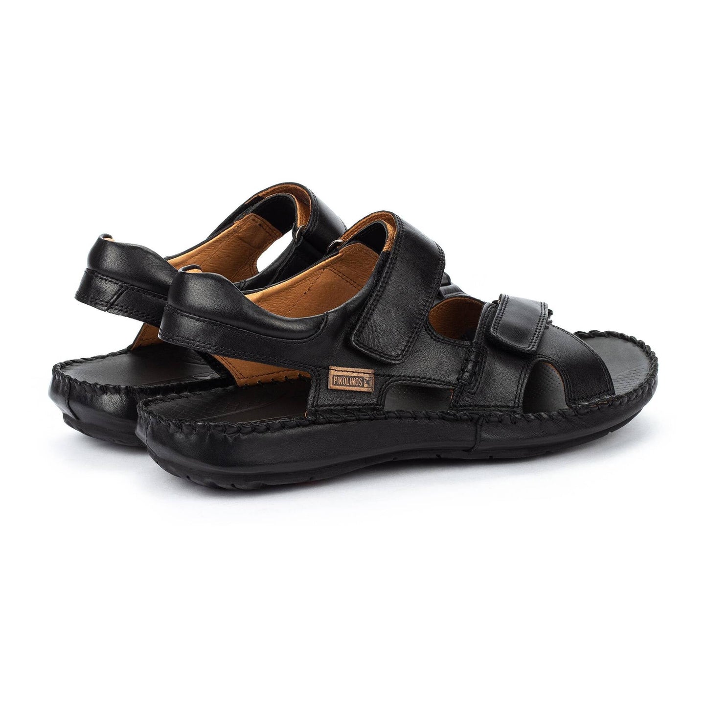 Pikolinos flat sandals with hook-and-loop closure TARIFA 06J-5818