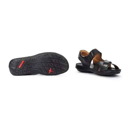 Pikolinos flat sandals with hook-and-loop closure TARIFA 06J-5818