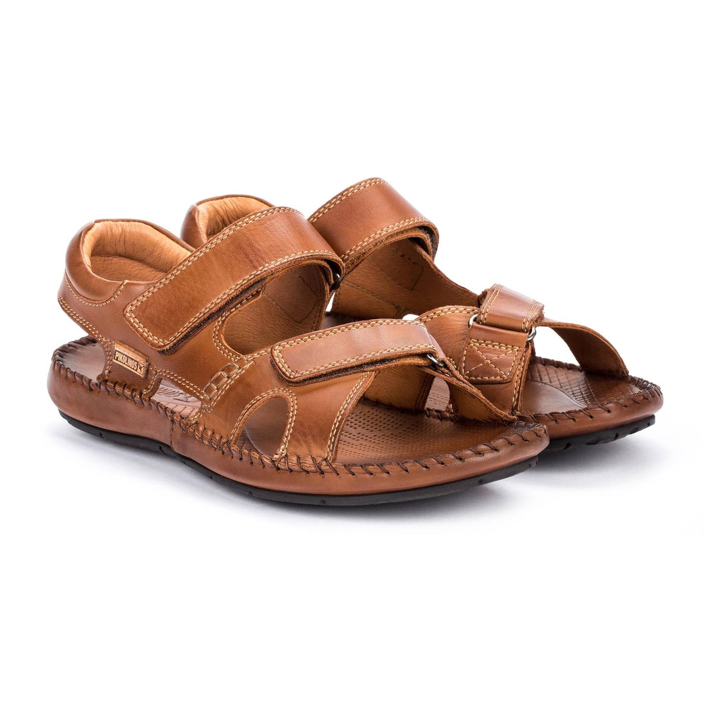 Pikolinos flat sandals with hook-and-loop closure TARIFA 06J-5818