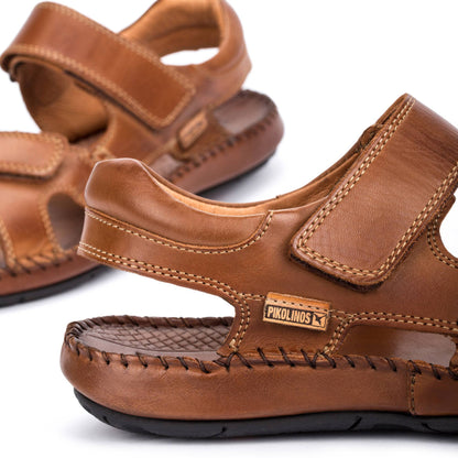 Pikolinos flat sandals with hook-and-loop closure TARIFA 06J-5818