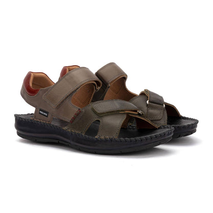 Pikolinos flat sandals with hook-and-loop closure TARIFA 06J-5818C2