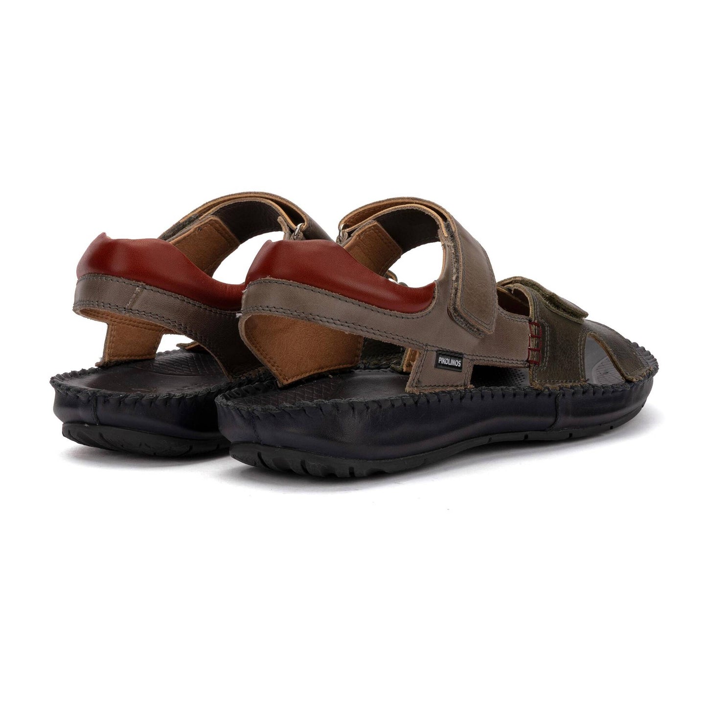 Pikolinos flat sandals with hook-and-loop closure TARIFA 06J-5818C2