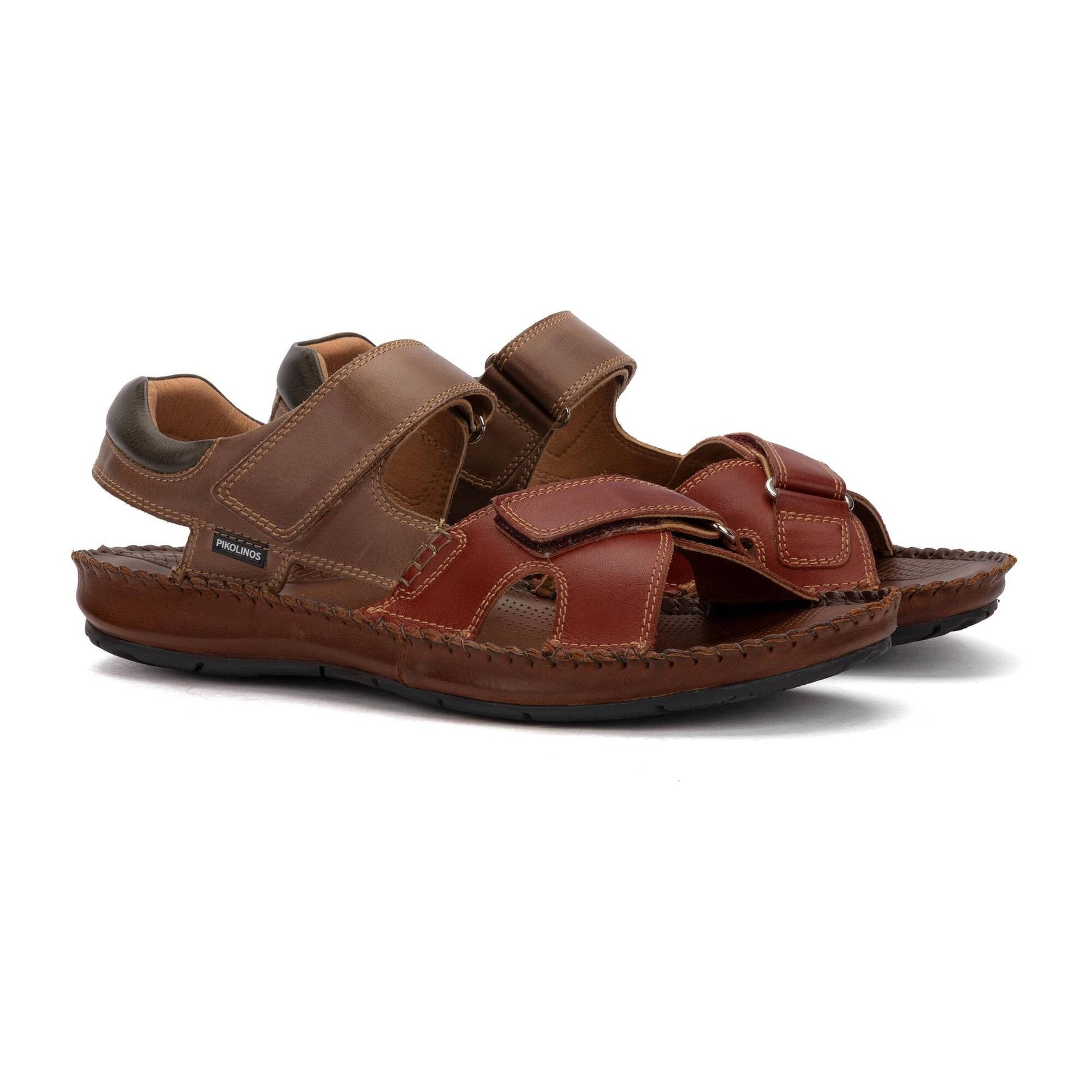 Pikolinos flat sandals with hook-and-loop closure TARIFA 06J-5818C2
