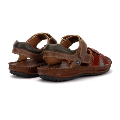 Pikolinos flat sandals with hook-and-loop closure TARIFA 06J-5818C2
