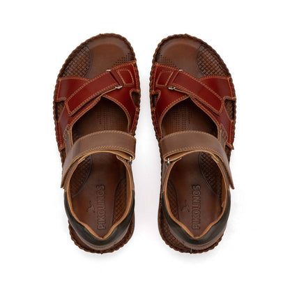 Pikolinos flat sandals with hook-and-loop closure TARIFA 06J-5818C2