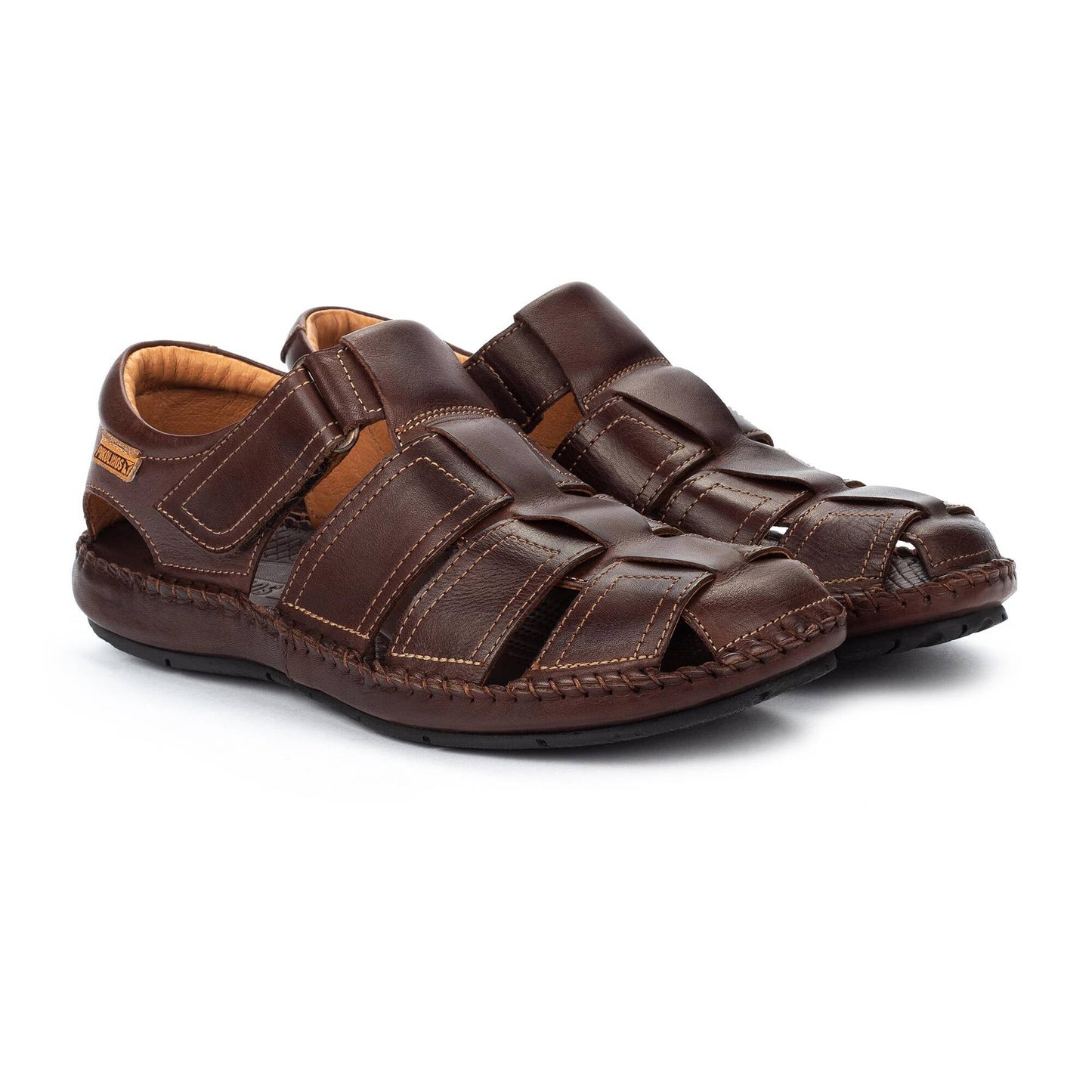 Pikolinos flat sandals with hook-and-loop closure TARIFA 06J-5433
