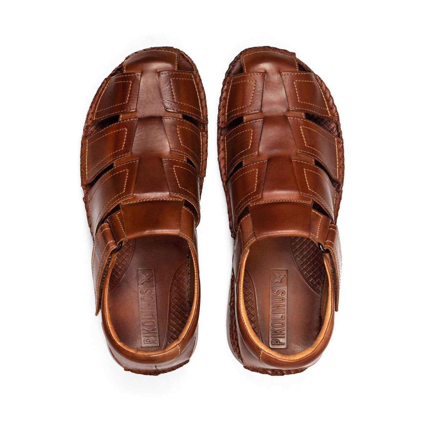 Pikolinos flat sandals with hook-and-loop closure TARIFA 06J-5433