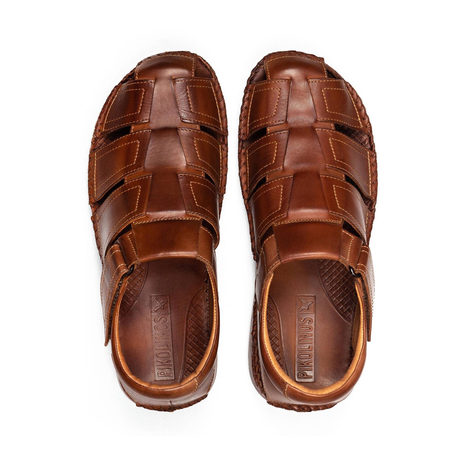 Pikolinos flat sandals with hook-and-loop closure TARIFA 06J-5433