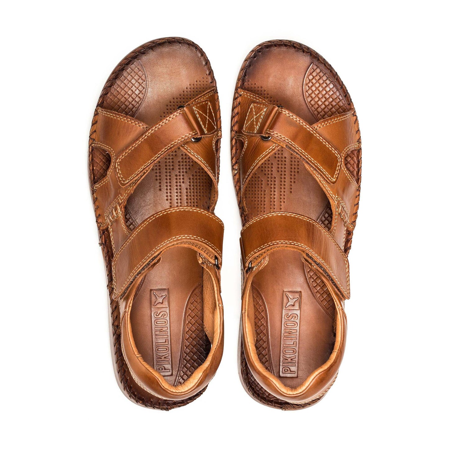 Pikolinos flat sandals with hook-and-loop closure TARIFA 06J-5818XL