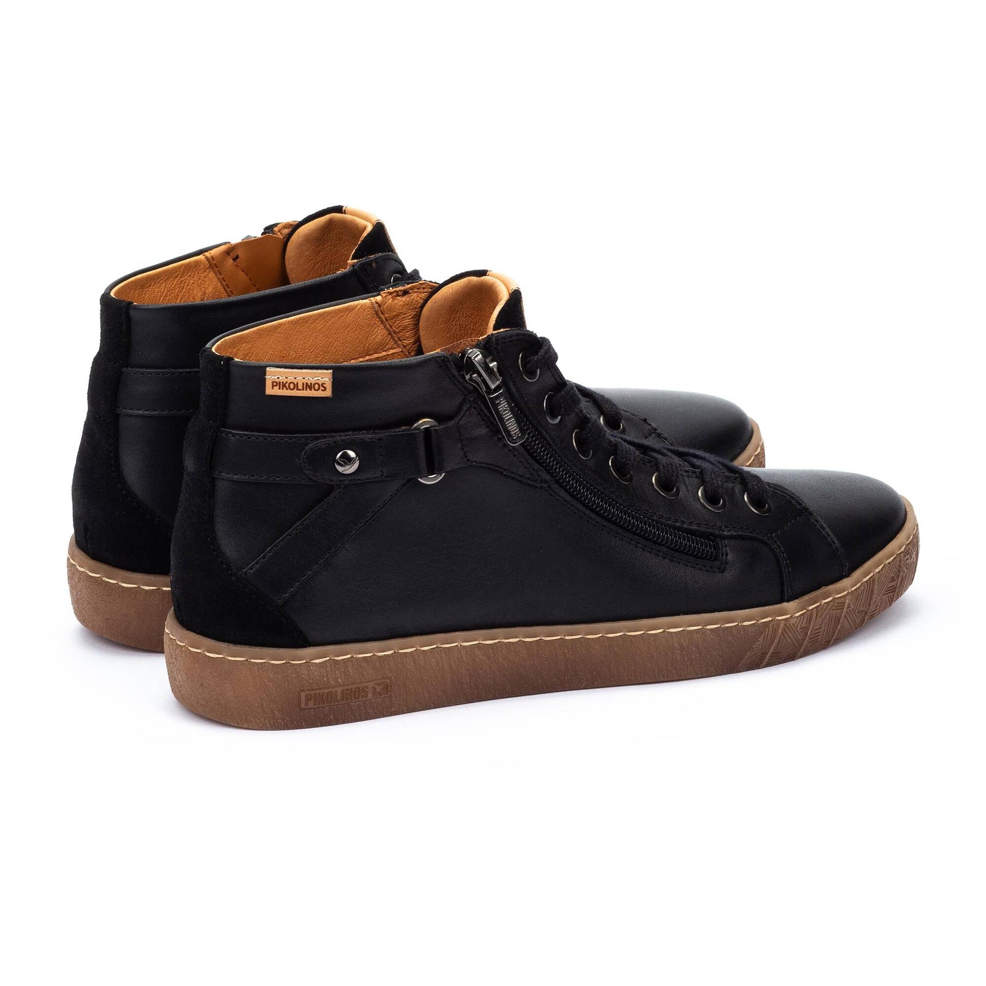 Pikolinos high-top boots with zipper LANZAROTE W7B-8868C1