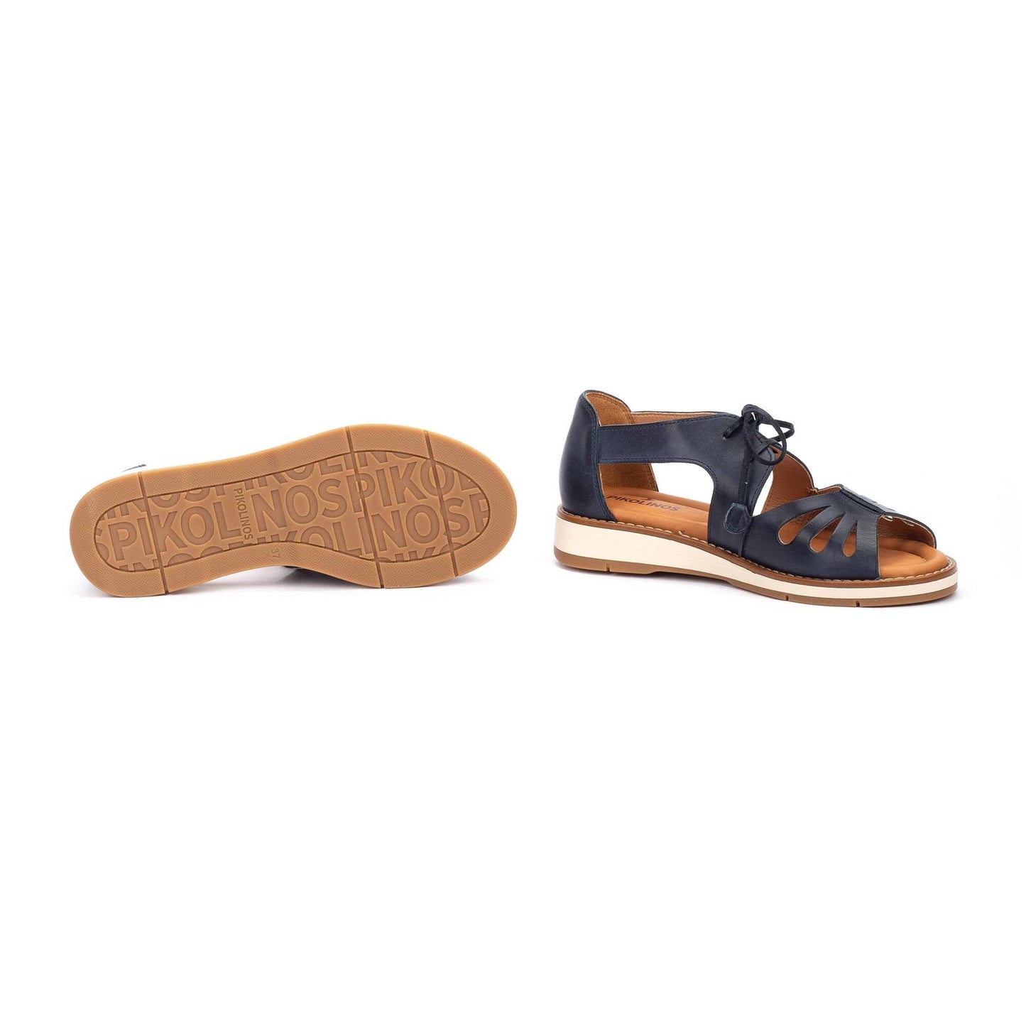 Pikolinos lace-up flat sandals ROQUETAS W9B-0947
