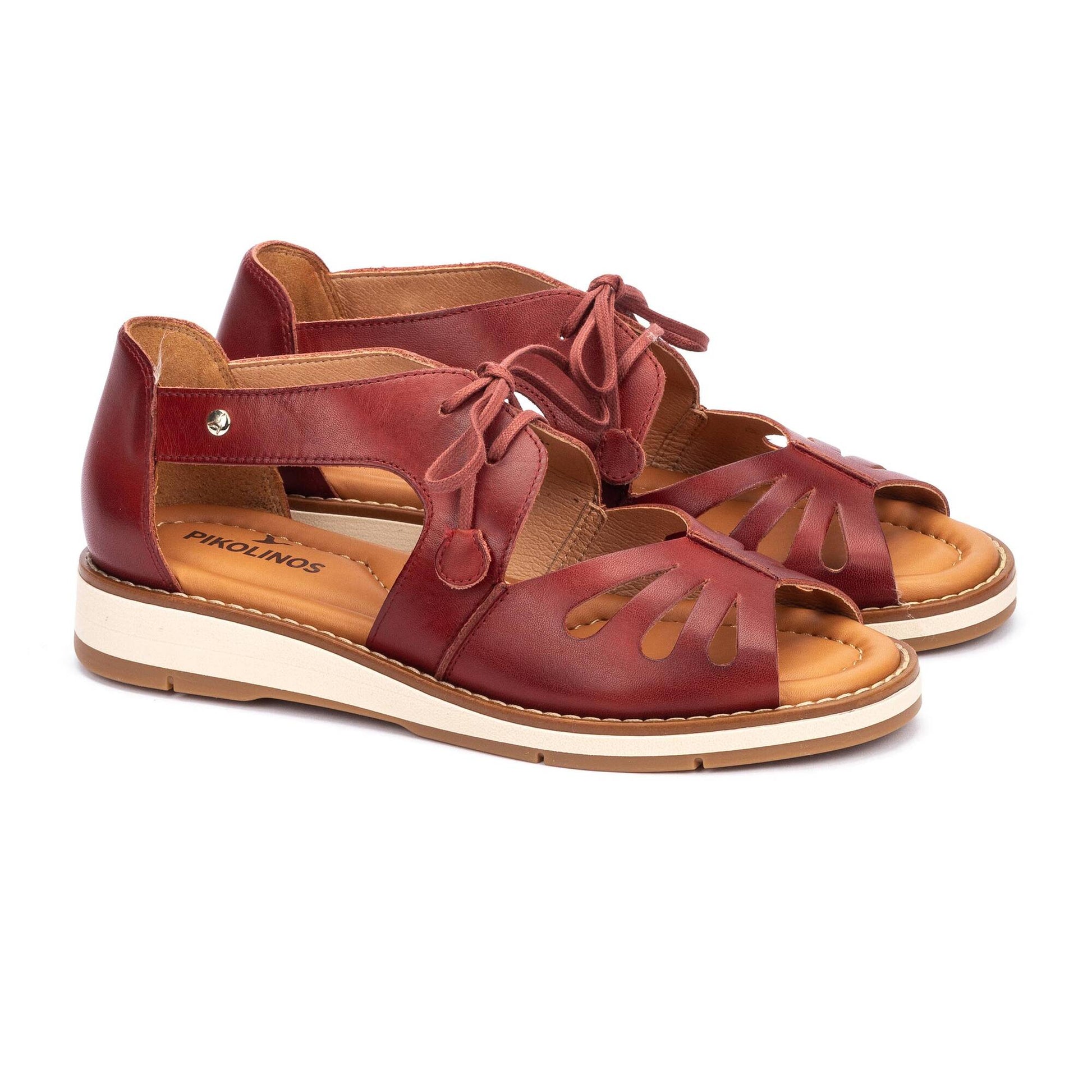 Pikolinos lace-up flat sandals ROQUETAS W9B-0947