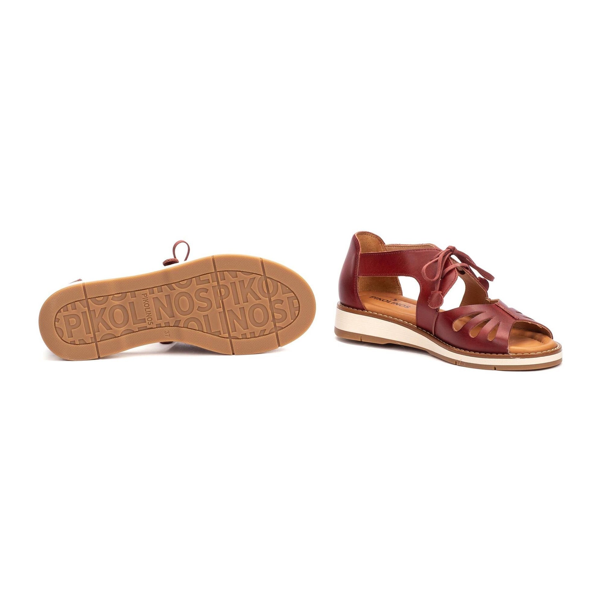 Pikolinos lace-up flat sandals ROQUETAS W9B-0947