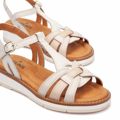 Pikolinos flat sandals with buckle ROQUETAS W9B-0789C1