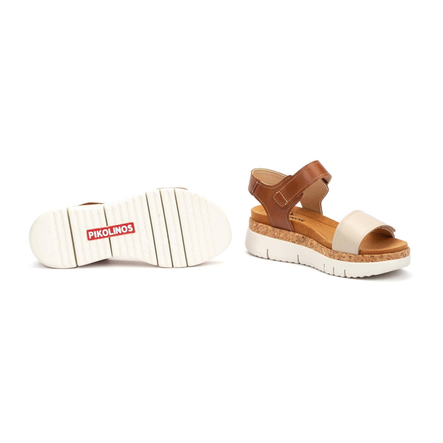 Pikolinos sandals with hook-and-loop closure PALMA W4N-0940C1