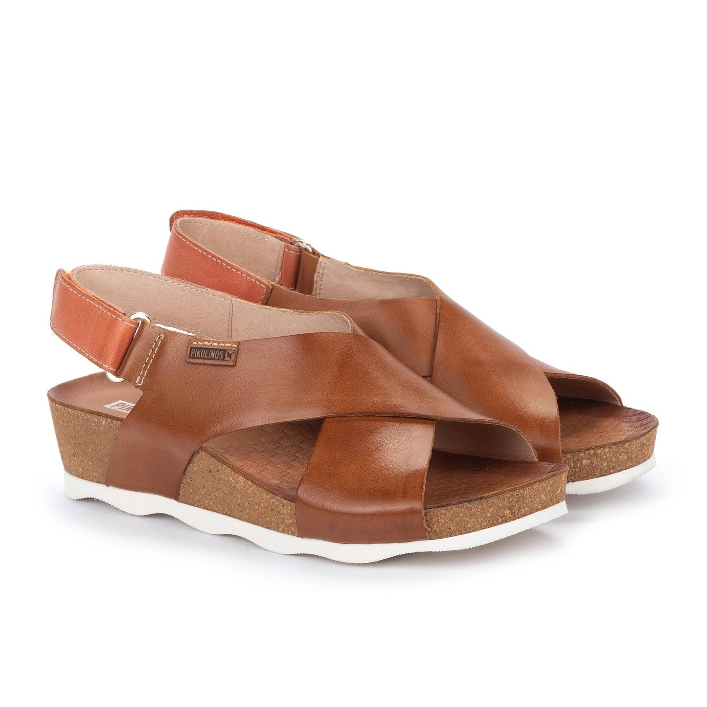 Pikolinos wedge sandals with hook-and-loop closure MAHON W9E-0912