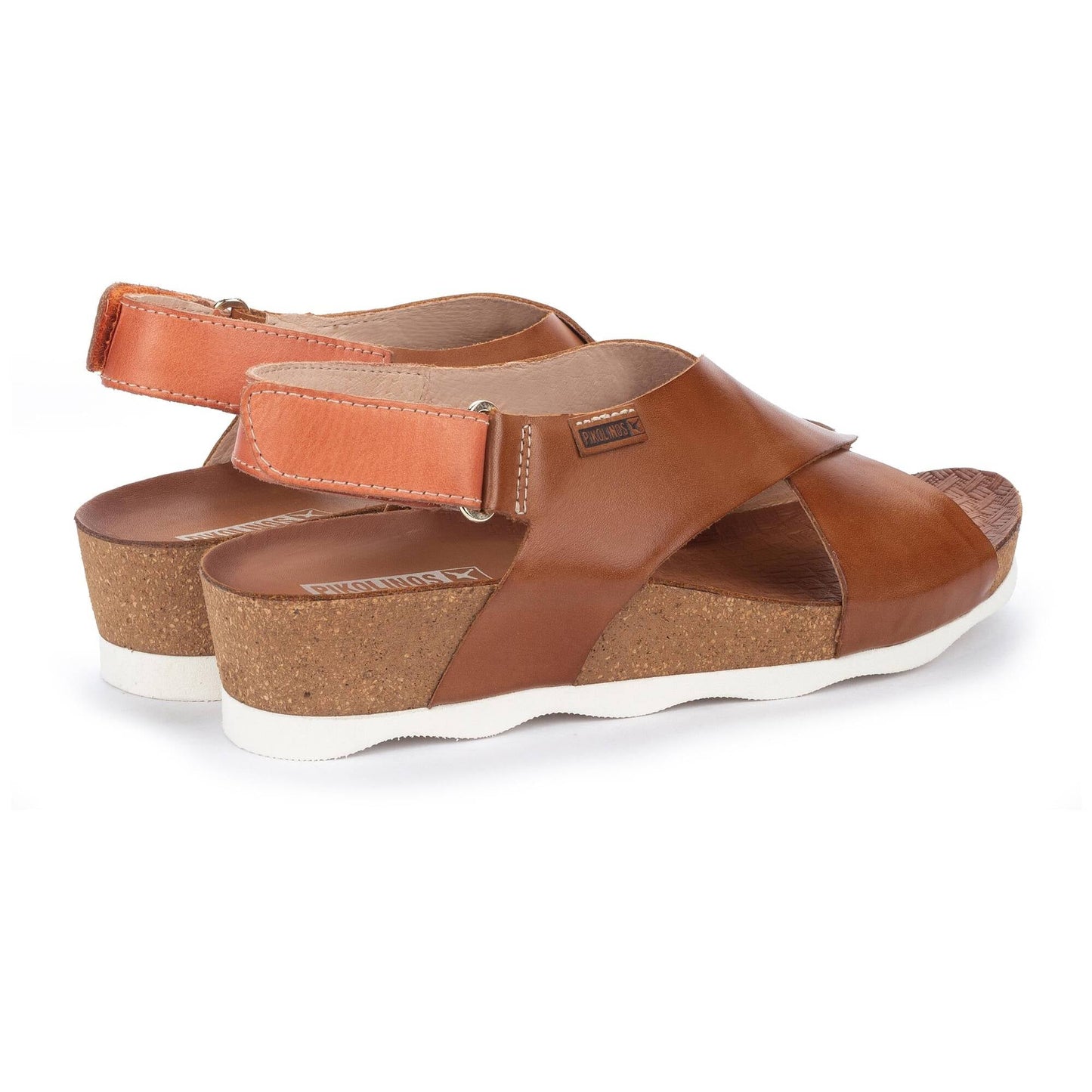 Pikolinos wedge sandals with hook-and-loop closure MAHON W9E-0912