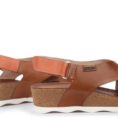 Pikolinos wedge sandals with hook-and-loop closure MAHON W9E-0912
