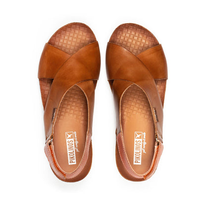 Pikolinos wedge sandals with hook-and-loop closure MAHON W9E-0912