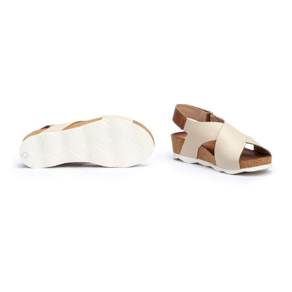 Pikolinos wedge sandals with hook-and-loop closure MAHON W9E-0912