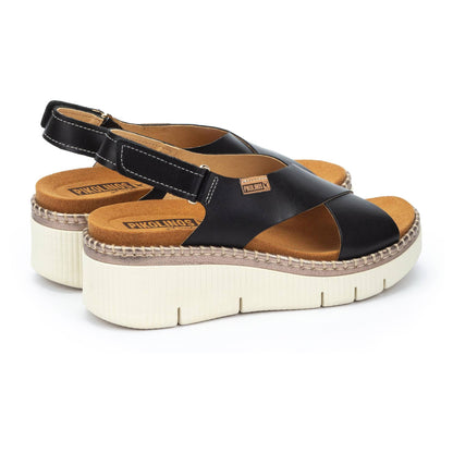 Pikolinos wedge sandals with hook-and-loop closure GOMERA W0K-0606C1