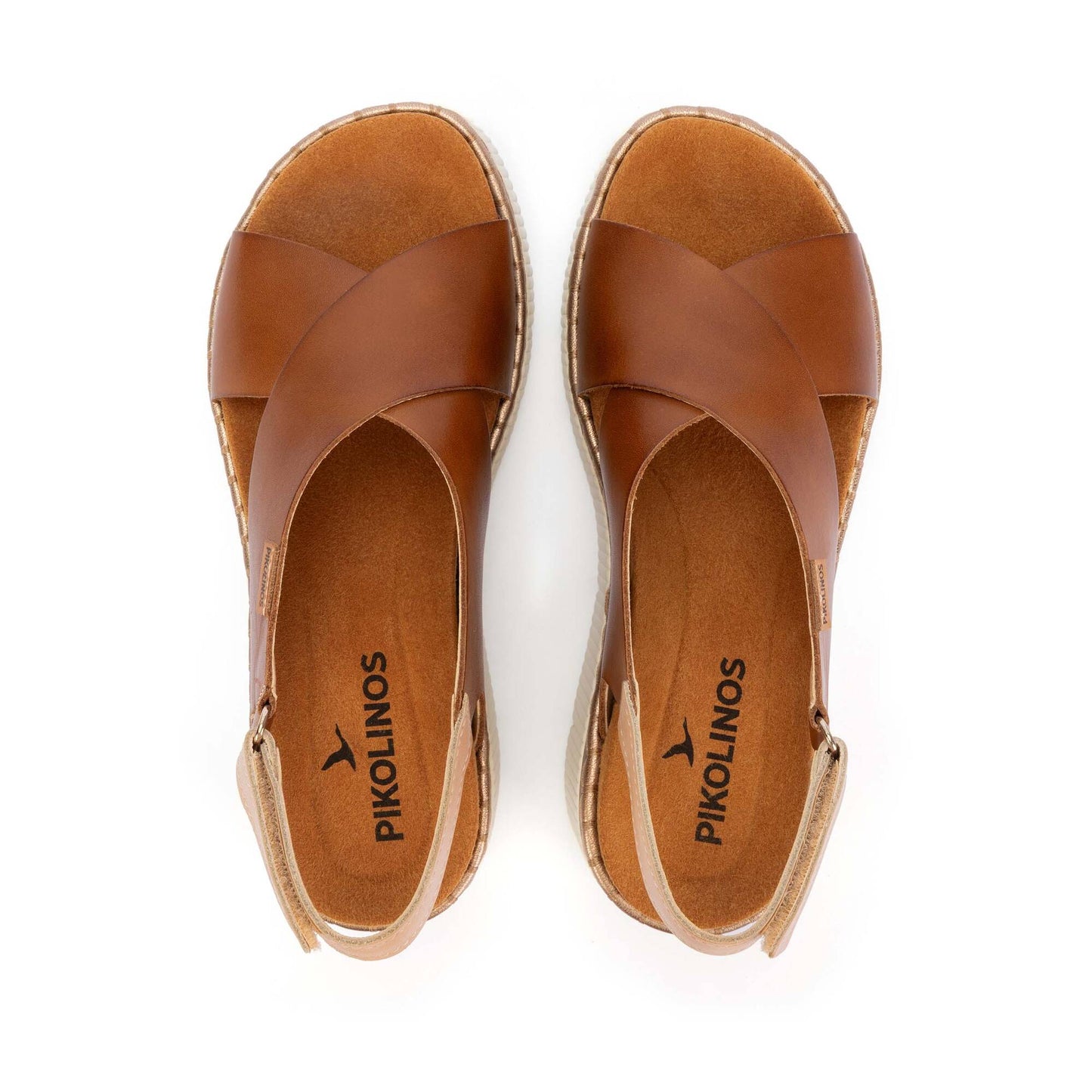 Pikolinos wedge sandals with hook-and-loop closure GOMERA W0K-0606C1