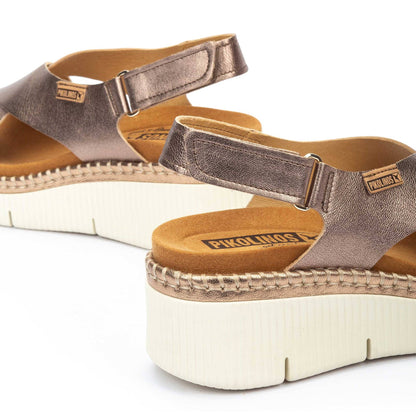 Pikolinos wedge sandals with hook-and-loop closure GOMERA W0K-0606CL
