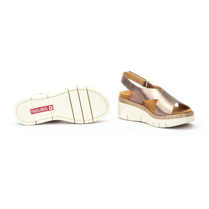 Pikolinos wedge sandals with hook-and-loop closure GOMERA W0K-0606CL