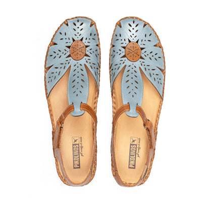 Pikolinos semi-open shoes with hook-and-loop closure P. VALLARTA 655-0841C1