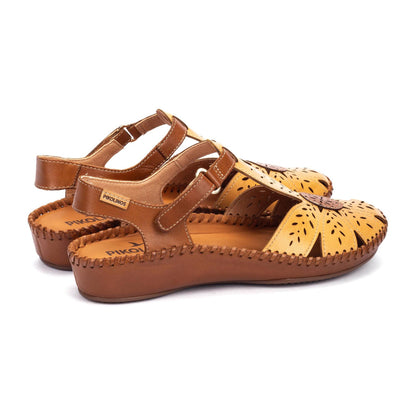Pikolinos semi-open shoes with hook-and-loop closure P. VALLARTA 655-0841C1