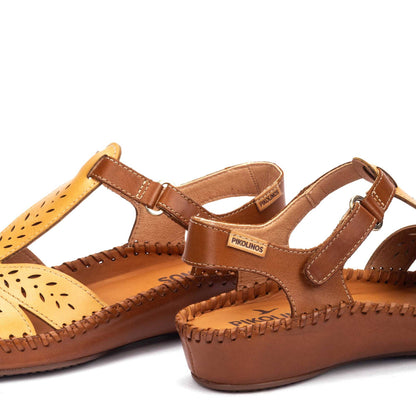 Pikolinos semi-open shoes with hook-and-loop closure P. VALLARTA 655-0841C1