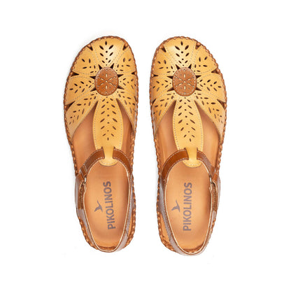 Pikolinos semi-open shoes with hook-and-loop closure P. VALLARTA 655-0841C1