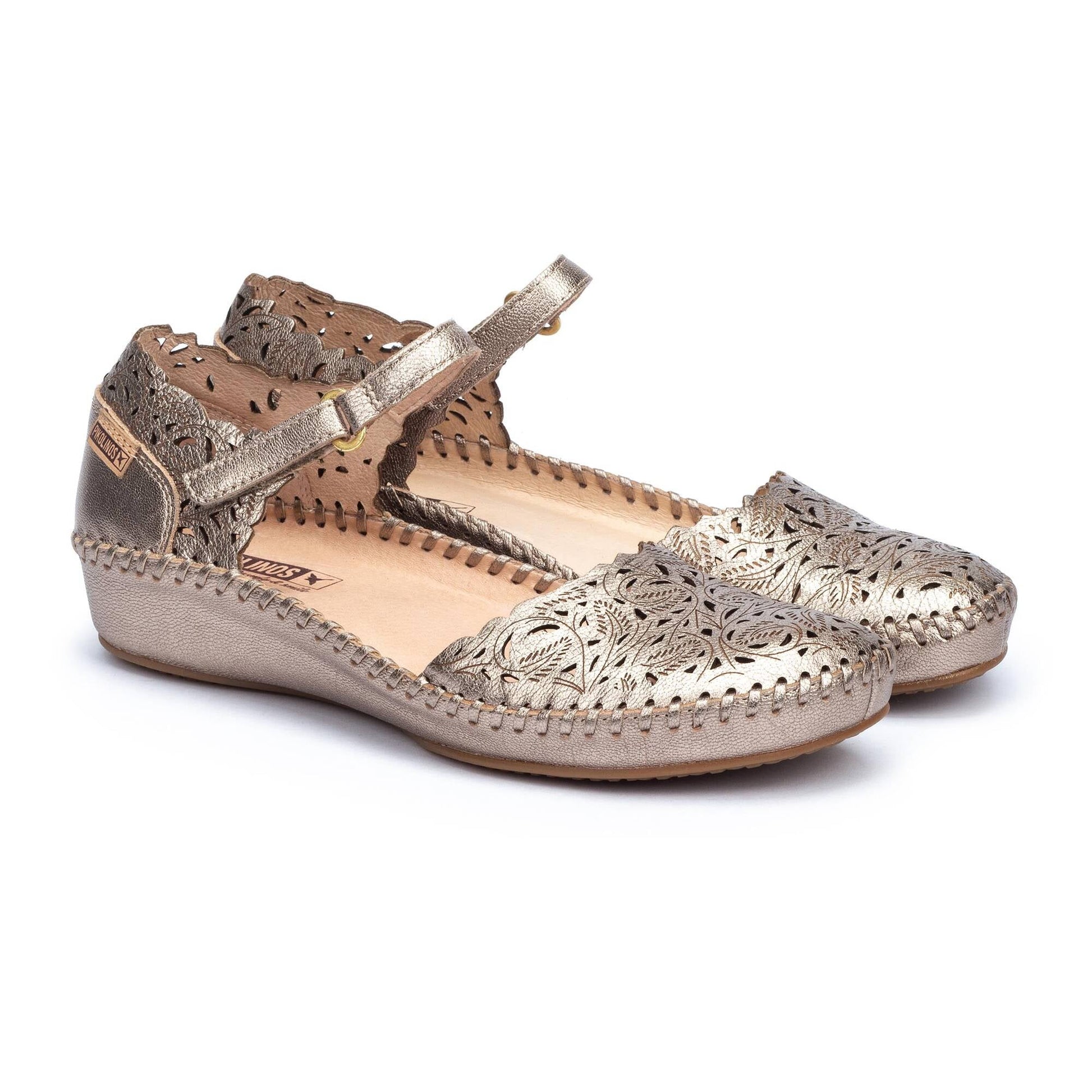 Pikolinos semi-open shoes with hook-and-loop closure P. VALLARTA 655-0906CL