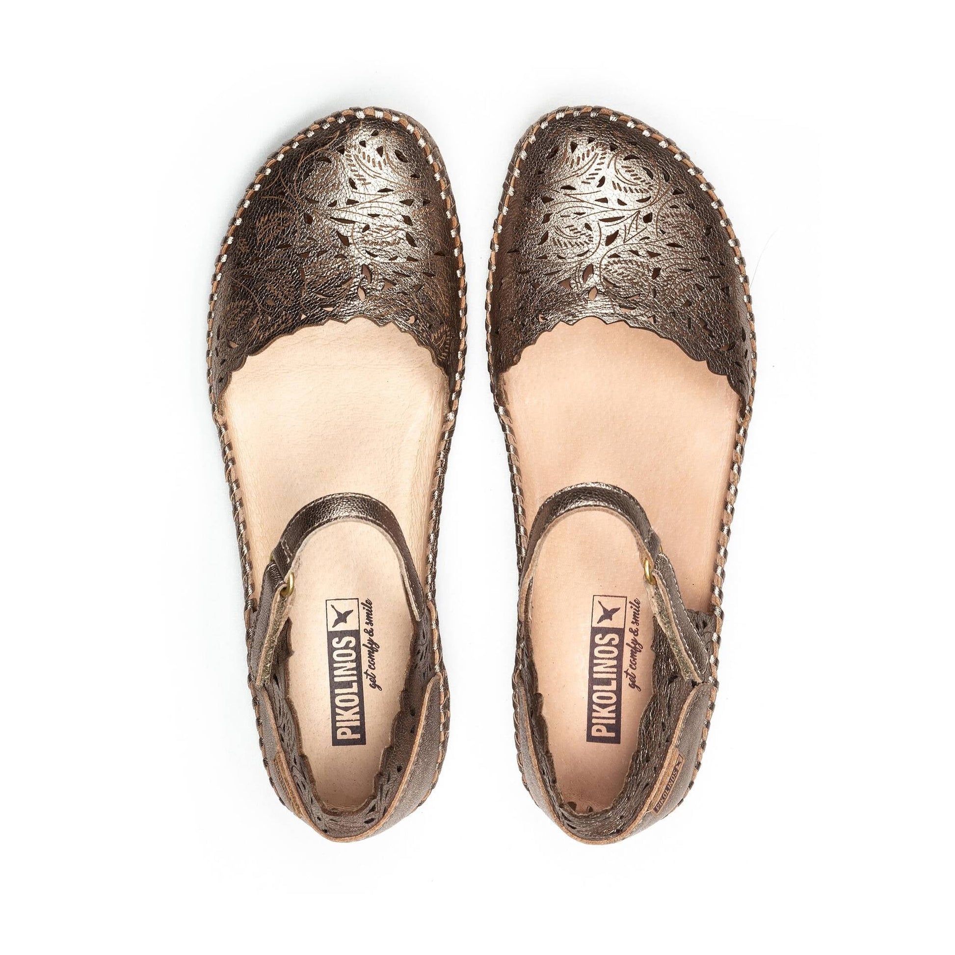 Pikolinos semi-open shoes with hook-and-loop closure P. VALLARTA 655-0906CL