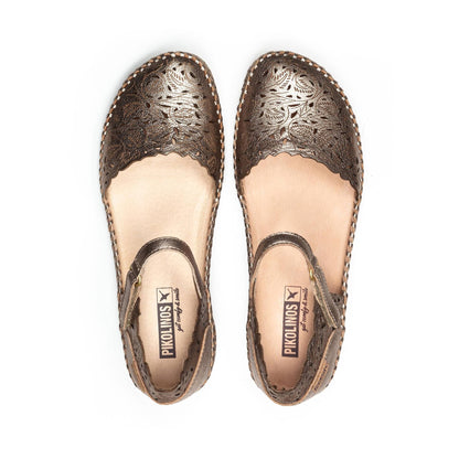 Pikolinos semi-open shoes with hook-and-loop closure P. VALLARTA 655-0906CL