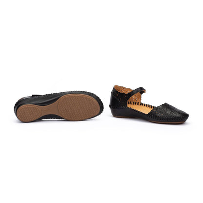 Pikolinos semi-open shoes with hook-and-loop closure P. VALLARTA 655-0906