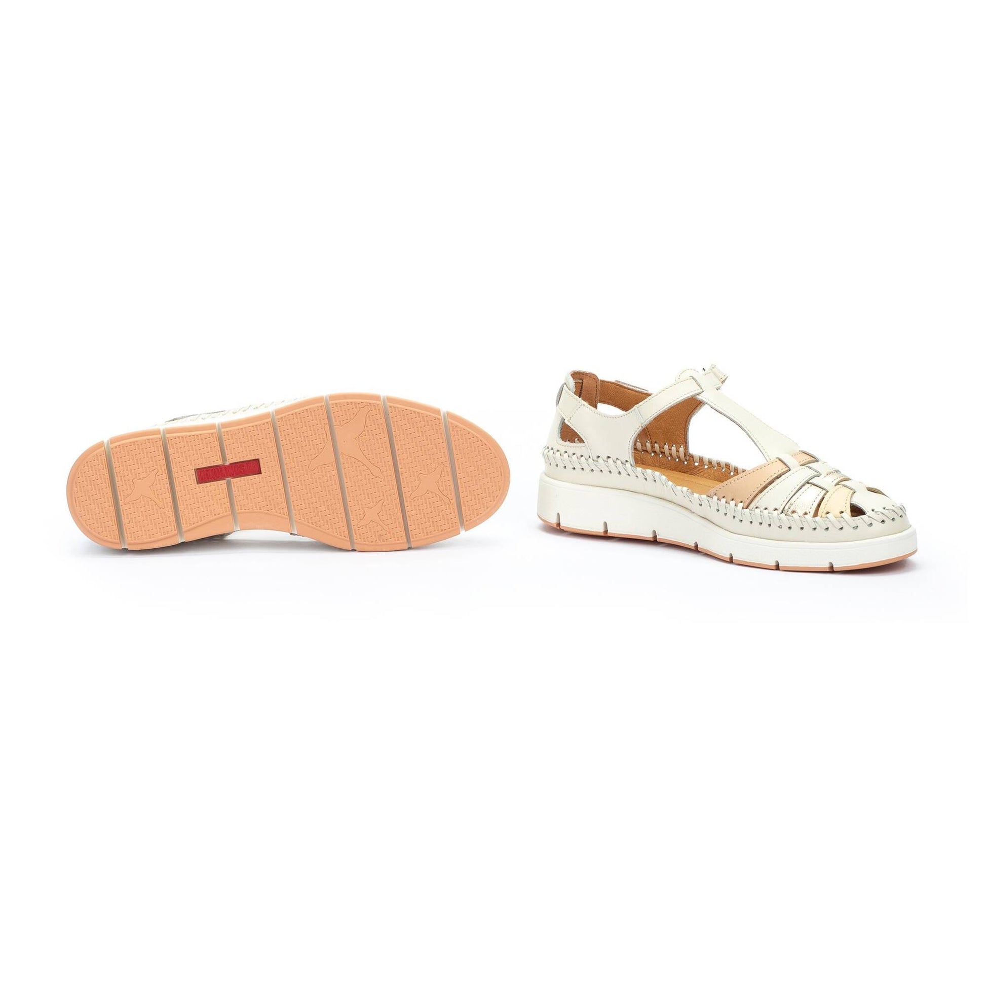Pikolinos semi-open shoes with hook-and-loop closure TENERIFE W8D-0855C1