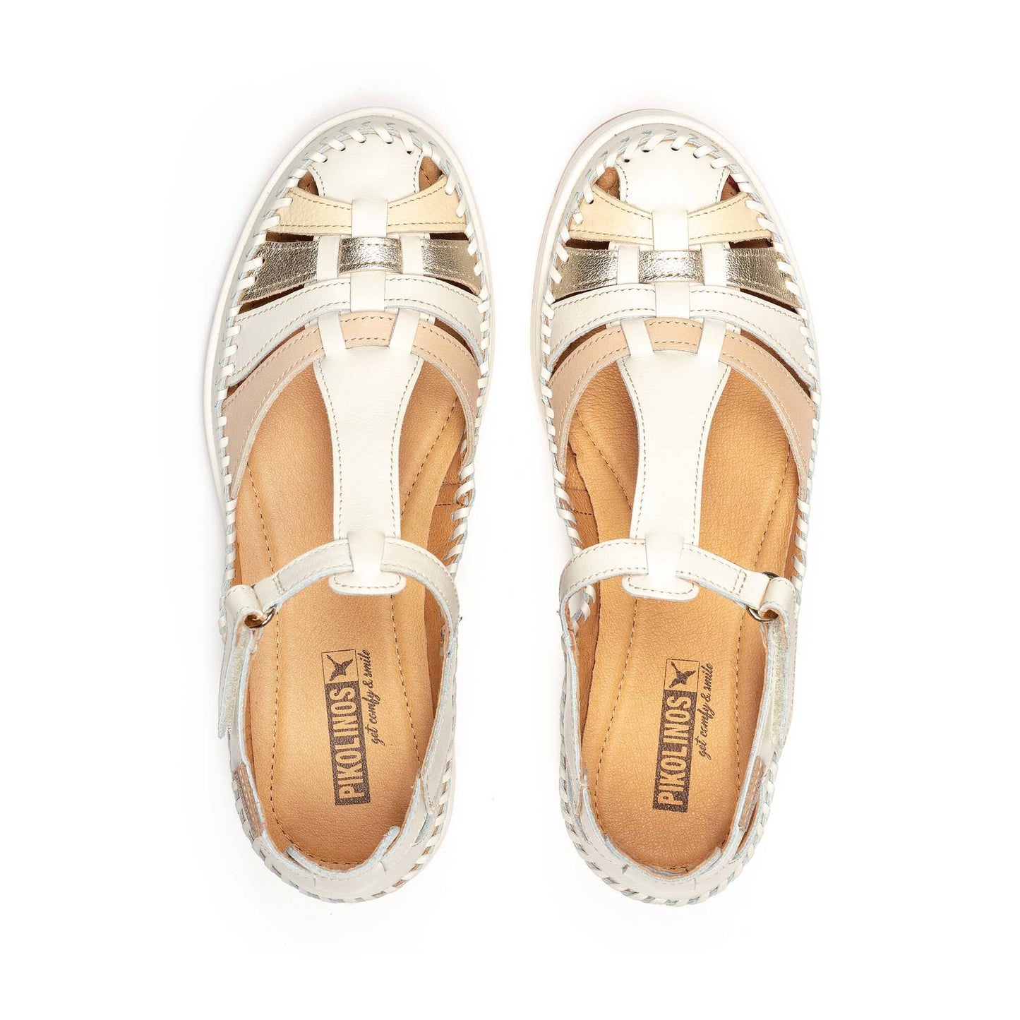 Pikolinos semi-open shoes with hook-and-loop closure TENERIFE W8D-0855C1