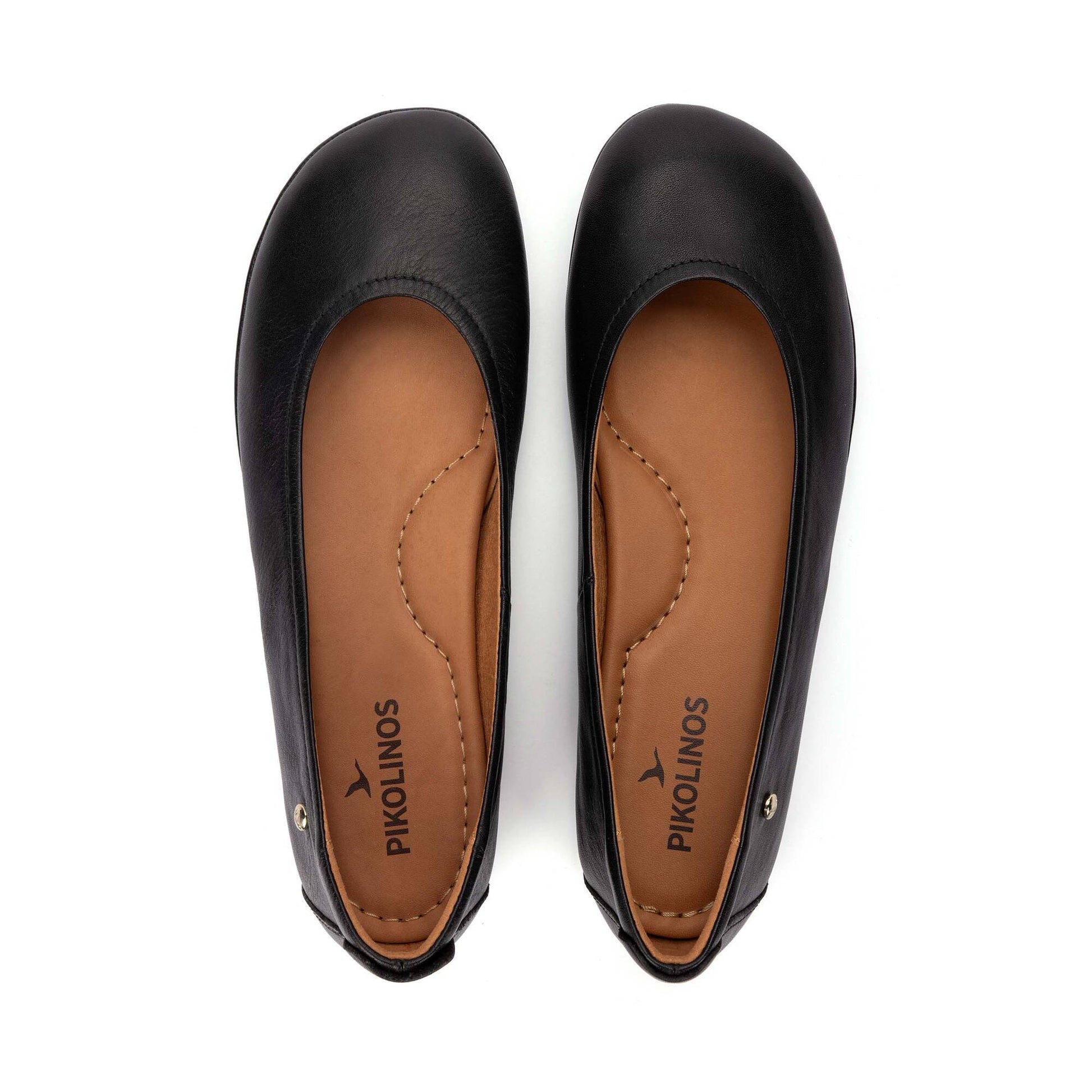 Pikolinos leather ballet flats CARMONA W2S-2655CO