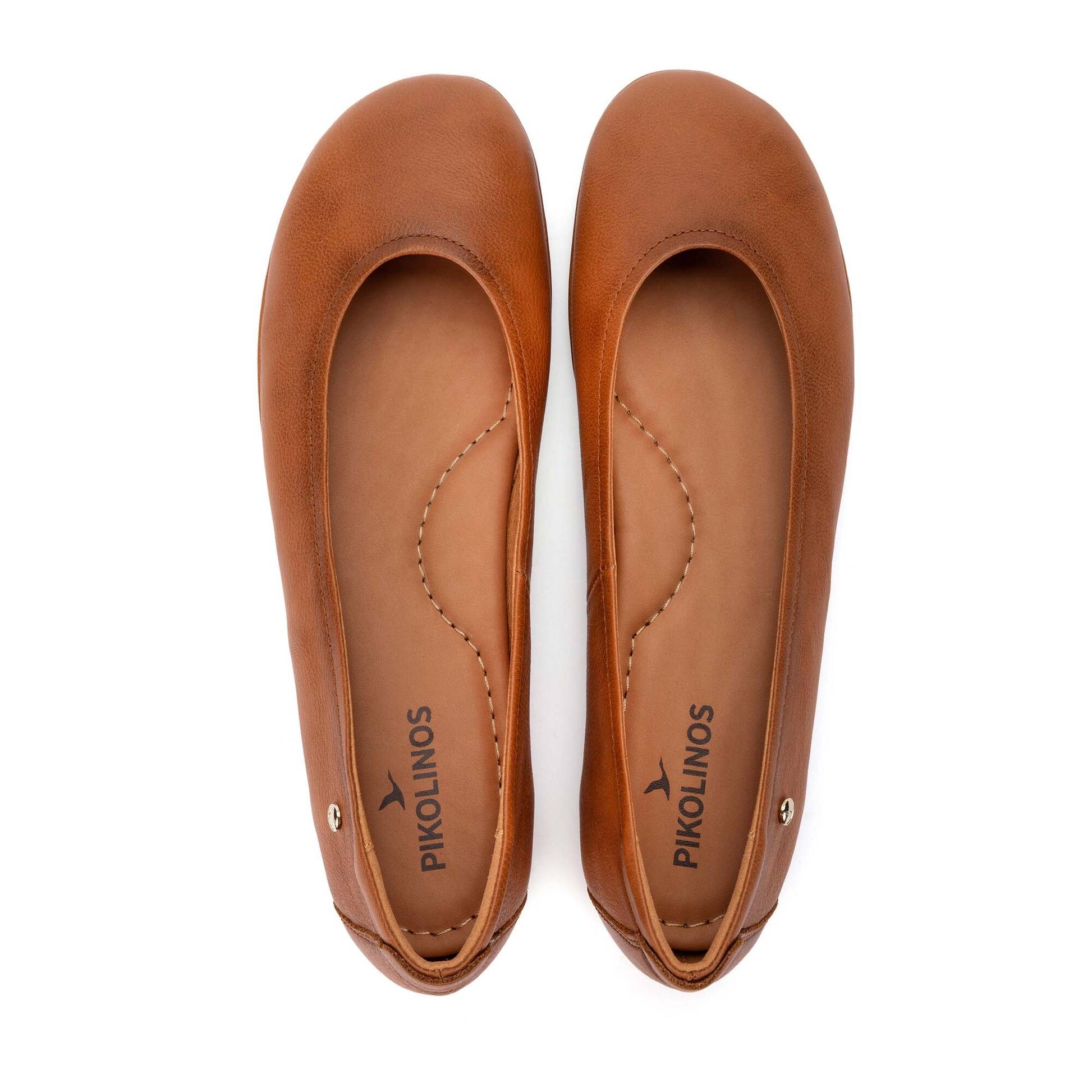 Pikolinos leather ballet flats CARMONA W2S-2655CO