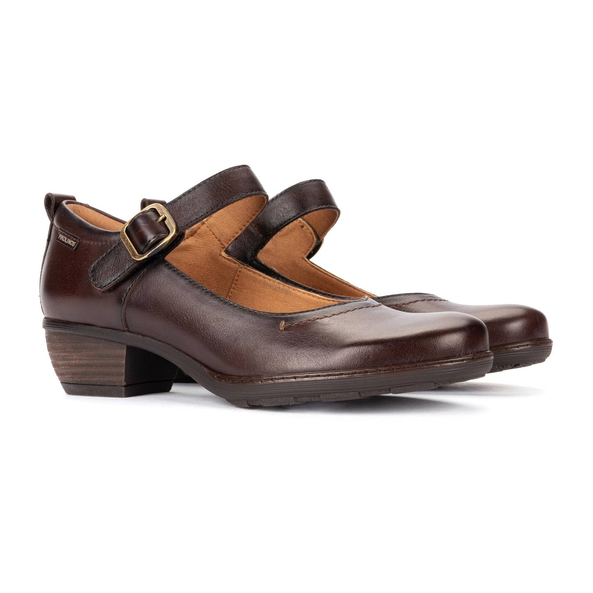 Pikolinos heeled Mary Jane shoes with buckle closure UTIEL W7P-5858C1