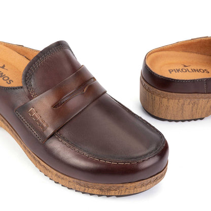 Pikolinos leather clogs GRANADA W0W-3960C1