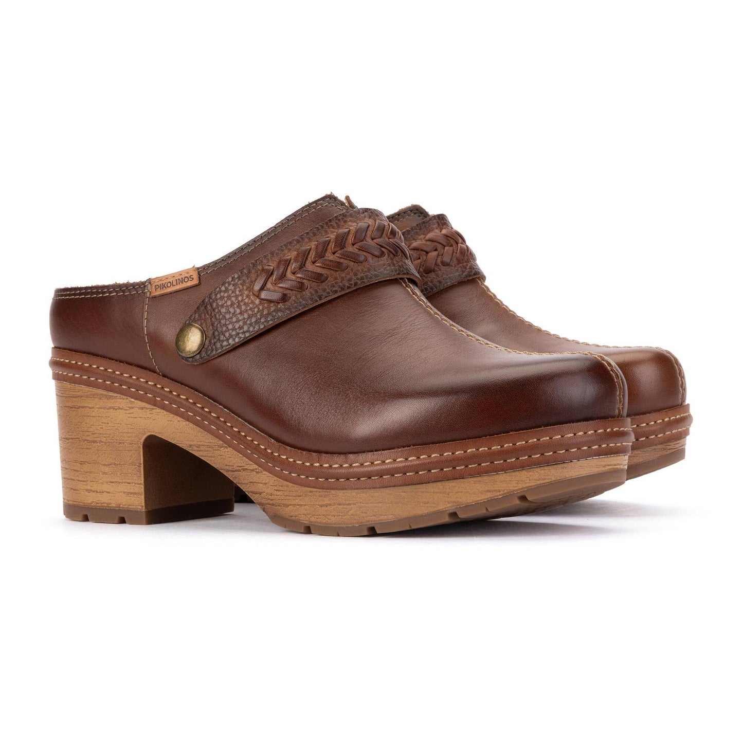 Pikolinos block-heel clogs SORT W6F-5791C2