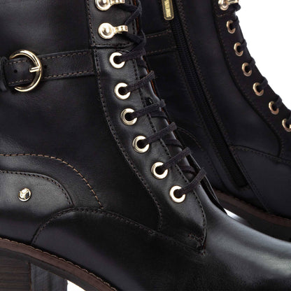 Pikolinos heeled lace-up ankle boots with track sole LLANES W7H-8510
