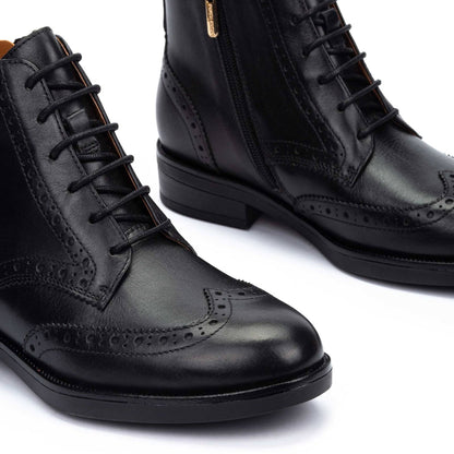 Pikolinos lace-up flat ankle boots PUERTOLLANO W3C-8856