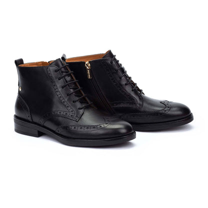 Pikolinos lace-up flat ankle boots PUERTOLLANO W3C-8856