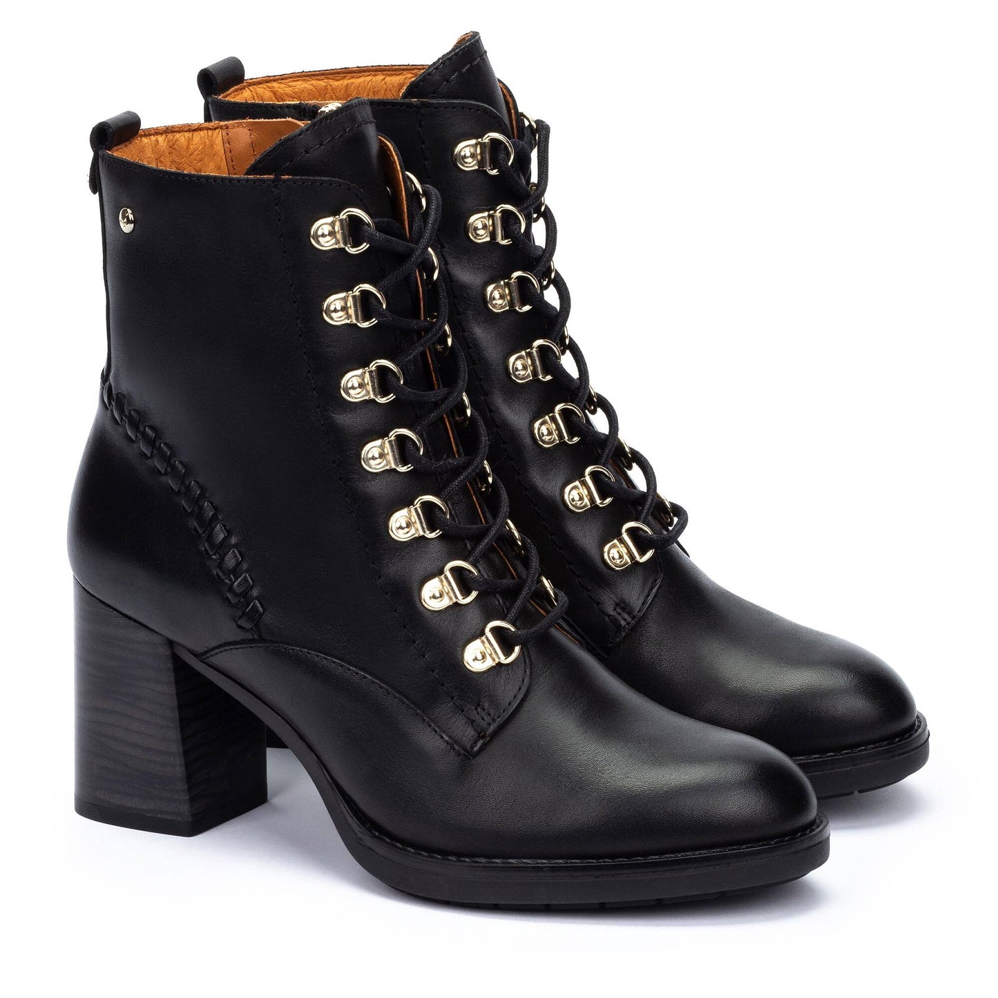 Pikolinos heeled ankle boots with laces PALENCIA W9U-8955
